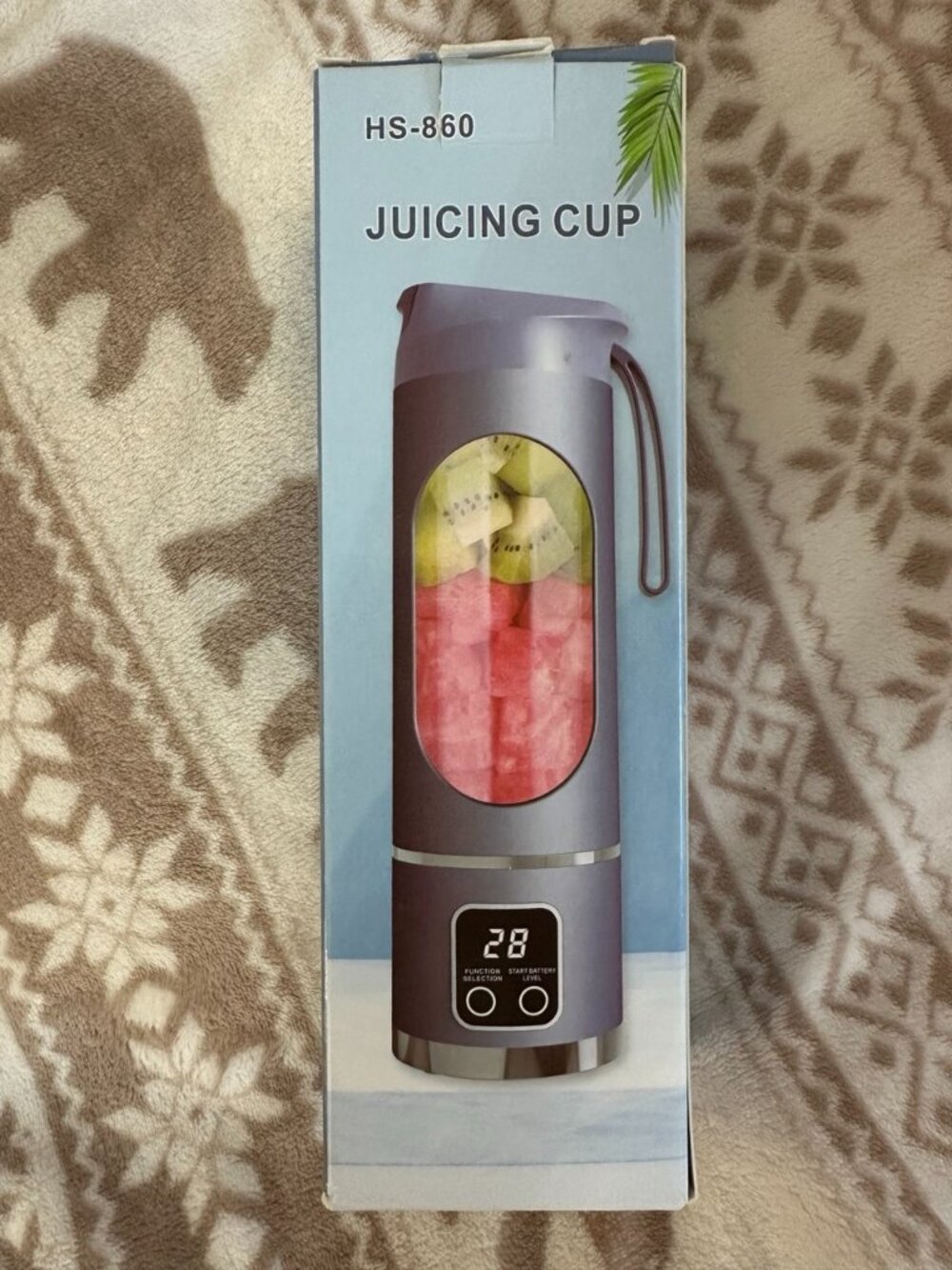 USB portable blender, juicing cup, new in the box